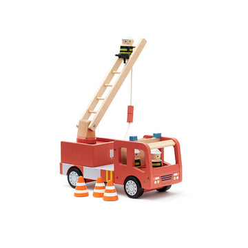 Kid's Concept - Houten speelgoed brandweerwagen - Aiden